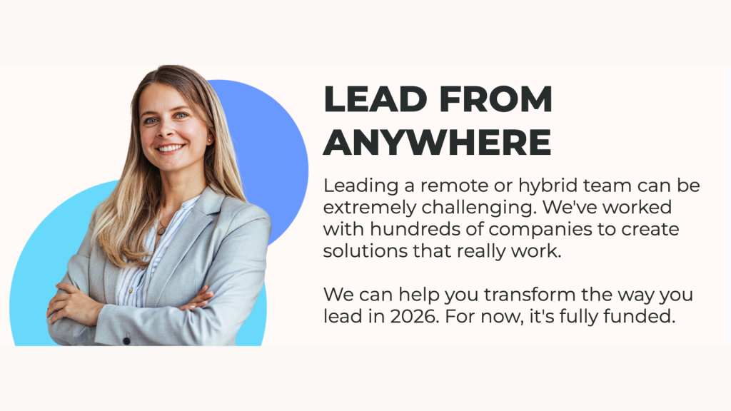 Read more about the article ONLINE: Lead remote and hybrid teams with confidence