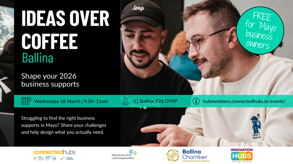 Read more about the article IN-PERSON: Ideas Over Coffee – Ballina