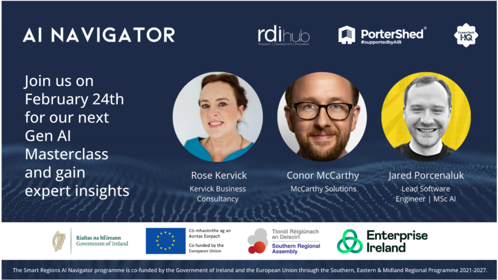 Read more about the article ONLINE: Gen AI Masterclass – February Edition