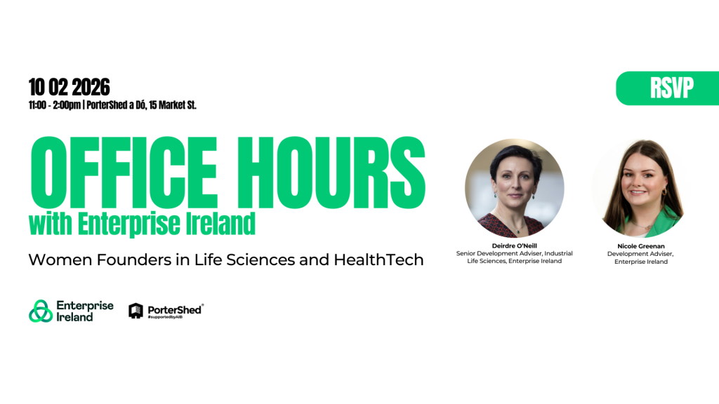 Read more about the article IN-PERSON: Office Hours with Enterprise Ireland