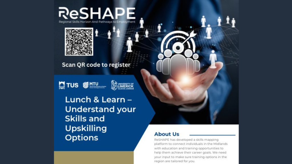 Read more about the article IN-PERSON: ReSHAPE Skills Platform Information Session