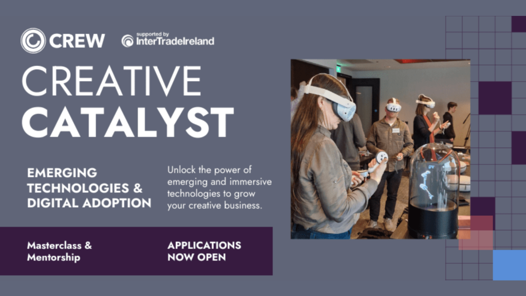 Read more about the article ONLINE: Creative Catalyst: Emerging Technologies Masterclass & Mentorship