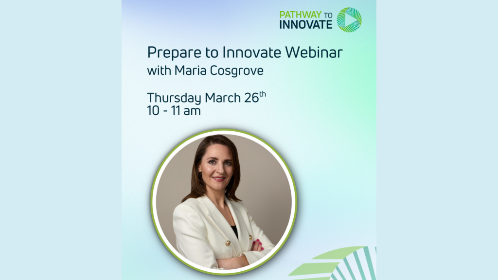 Read more about the article ONLINE: Prepare to Innovate – Pathway to Innovate Webinar