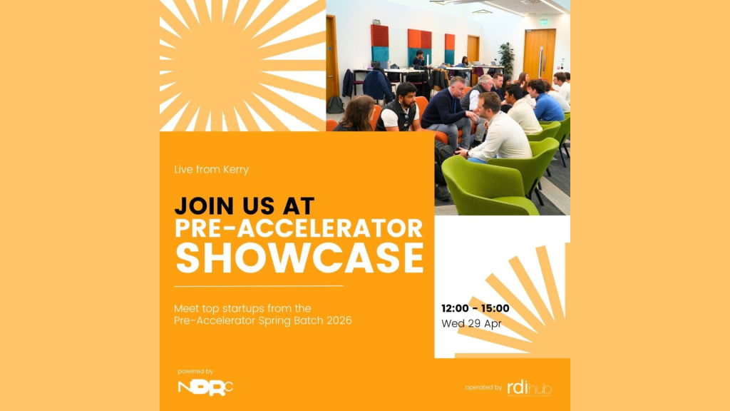 Read more about the article IN-PERSON: NDRC Pre-Accelerator Showcase – Spring Batch 2026