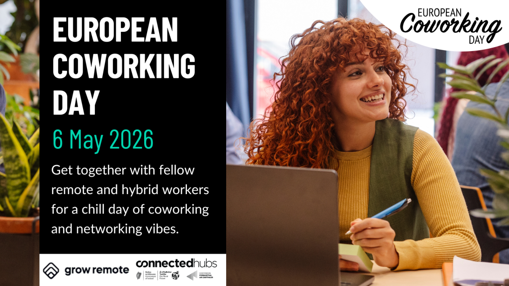 Read more about the article European Coworking Day is on 6 May — and eleven Irish hubs are taking part