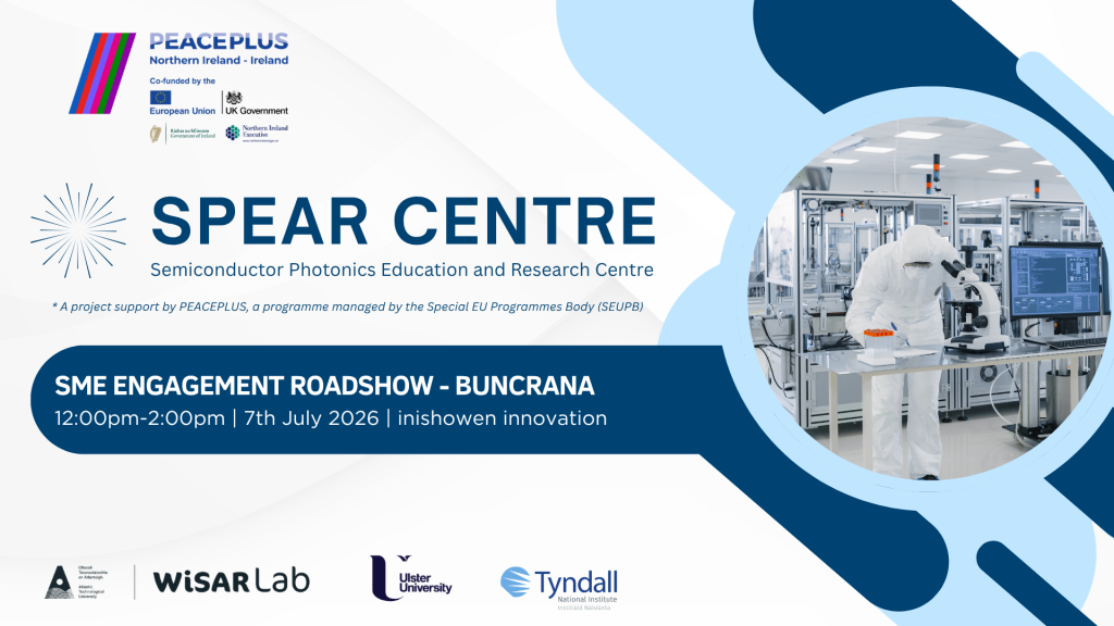 Read more about the article IN-PERSON: SPEAR Centre SME Engagement Roadshow – Buncrana