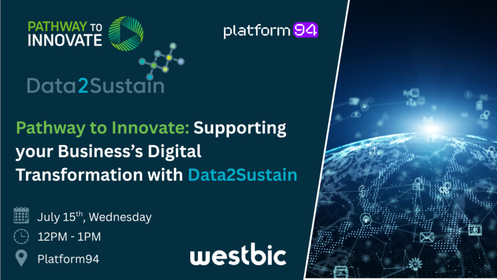 Read more about the article IN-PERSON: Data2Sustain – Supporting your Business’s Digital Transformation