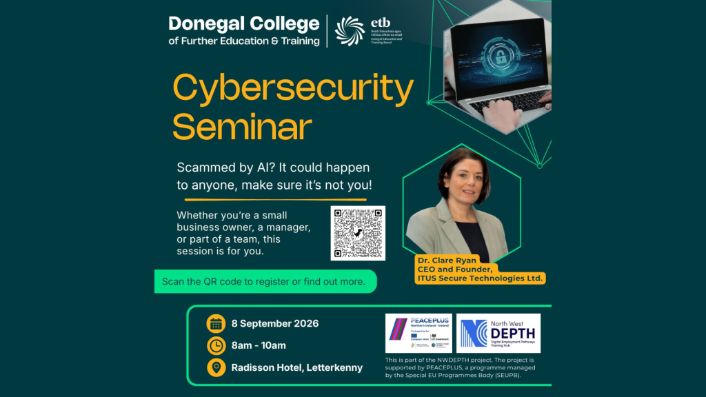 Read more about the article IN-PERSON: Cybersecurity – Don’t Get Scammed by AI