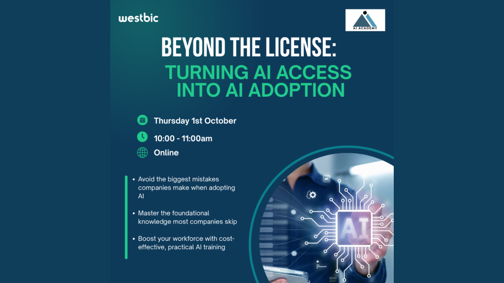 Read more about the article ONLINE: Beyond The License: Turning AI Access into AI Adoption