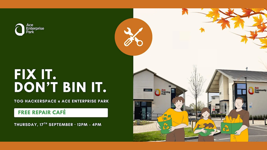 Read more about the article IN-PERSON: The Autumn Reset: Free Repair Café in Clondalkin